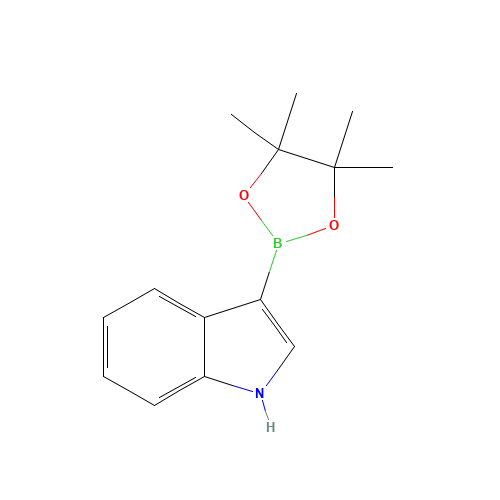 3-(4,4,5,5-tetramethyl-1,3,2-dioxaborolan-2-yl)-1H-indole (CAS: 937366-54-6) - Related Chemical Product