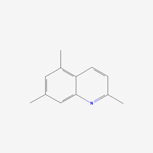 2,5,7-trimethylquinoline (CAS: 102871-67-0) - Chemical Structure and Molecular Formula 