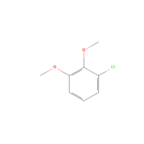 1-chloro-2,3-dimethoxybenzene (CAS: 90282-99-8) - Chemical Structure and Molecular Formula 