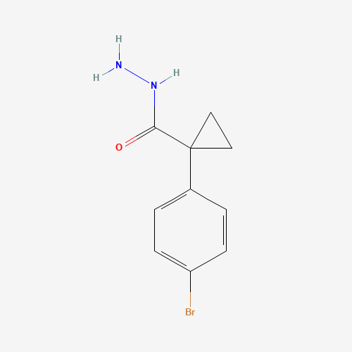 1-(4-bromophenyl)cyclopropane-1-carbohydrazide (CAS: 1098360-87-2) - Related Chemical Product