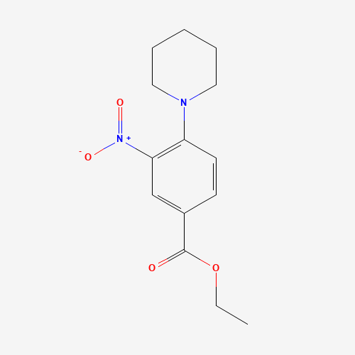 ethyl 3-nitro-4-piperidin-1-ylbenzoate (CAS: 71254-72-3) - Related Chemical Product