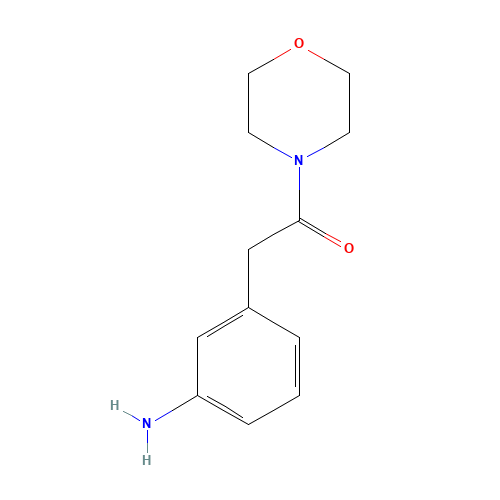 2-(3-aminophenyl)-1-morpholin-4-ylethanone (CAS: 285984-41-0) - Related Chemical Product