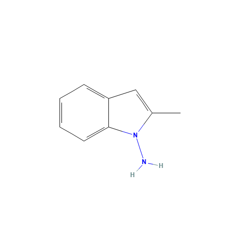 2-methylindol-1-amine (CAS: 53406-41-0) - Chemical Structure and Molecular Formula 