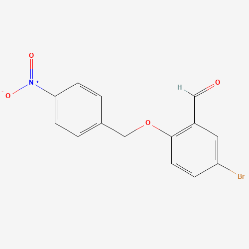 5-bromo-2-[(4-nitrophenyl)methoxy]benzaldehyde (CAS: 92161-14-3) - Related Chemical Product