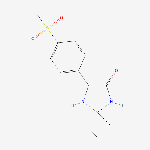 6-(4-methylsulfonylphenyl)-5,8-diazaspiro[3.4]octan-7-one (CAS: 1272755-84-6) - Related Chemical Product