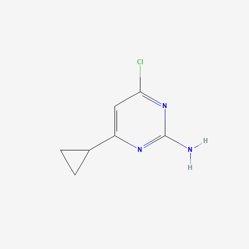 4-chloro-6-cyclopropylpyrimidin-2-amine (CAS: 21573-09-1) - Related Chemical Product