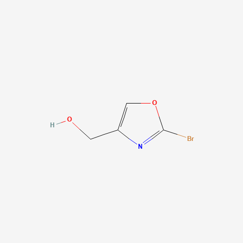 (2-bromo-1,3-oxazol-4-yl)methanol (CAS: 1092351-92-2) - Chemical Structure and Molecular Formula 