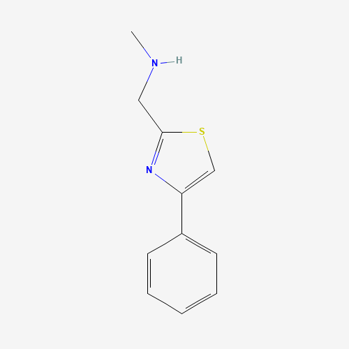 N-methyl-1-(4-phenyl-1,3-thiazol-2-yl)methanamine (CAS: 643726-07-2) - Related Chemical Product