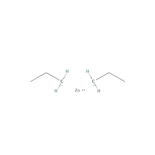 zinc;propane (CAS: 628-91-1) - Chemical Structure and Molecular Formula 