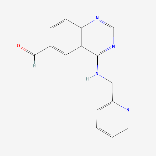 4-(pyridin-2-ylmethylamino)quinazoline-6-carbaldehyde (CAS: 648449-13-2) - Related Chemical Product
