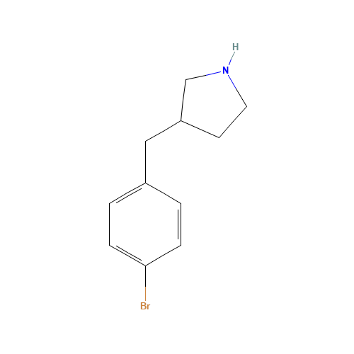 3-[(4-bromophenyl)methyl]pyrrolidine (CAS: 1158764-56-7) - Related Chemical Product