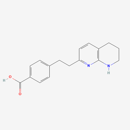 4-[2-(5,6,7,8-tetrahydro-1,8-naphthyridin-2-yl)ethyl]benzoic acid (CAS: 210694-05-6) - Related Chemical Product