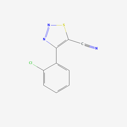 4-(2-chlorophenyl)thiadiazole-5-carbonitrile (CAS: 265326-54-3) - Related Chemical Product