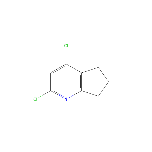 2,4-dichloro-6,7-dihydro-5H-cyclopenta[b]pyridine (CAS: 56946-65-7) - Related Chemical Product