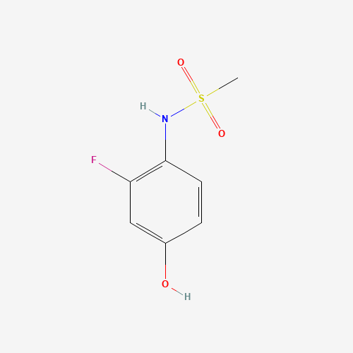 N-(2-fluoro-4-hydroxyphenyl)methanesulfonamide (CAS: 821765-75-7) - Related Chemical Product