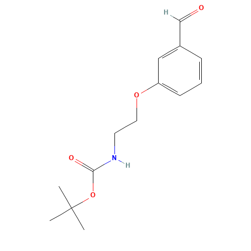 tert-butyl N-[2-(3-formylphenoxy)ethyl]carbamate (CAS: 179003-14-6) - Related Chemical Product