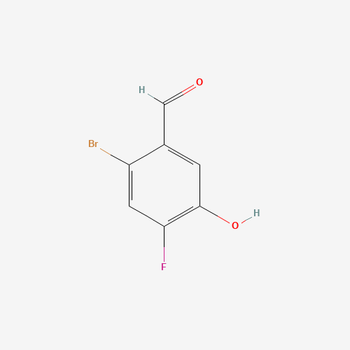 2-bromo-4-fluoro-5-hydroxybenzaldehyde (CAS: 1262989-52-5) - Related Chemical Product