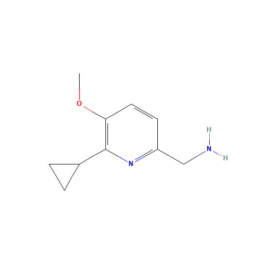 (6-cyclopropyl-5-methoxypyridin-2-yl)methanamine (CAS: 1112851-45-2) - Related Chemical Product