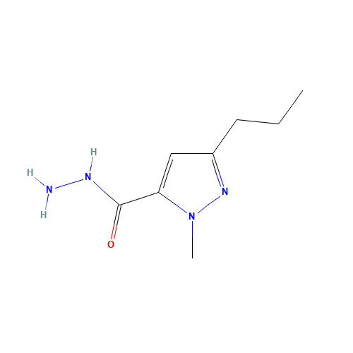 2-methyl-5-propylpyrazole-3-carbohydrazide (CAS: 1185292-68-5) - Related Chemical Product
