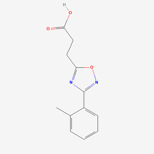 3-[3-(2-methylphenyl)-1,2,4-oxadiazol-5-yl]propanoic acid (CAS: 94192-15-1) - Related Chemical Product
