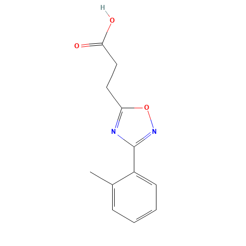 3-[3-(2-methylphenyl)-1,2,4-oxadiazol-5-yl]propanoic acid (CAS: 94192-15-1) - Related Chemical Product