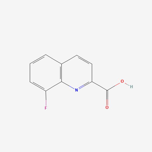 8-fluoroquinoline-2-carboxylic acid (CAS: 914208-13-2) - Chemical Structure and Molecular Formula 