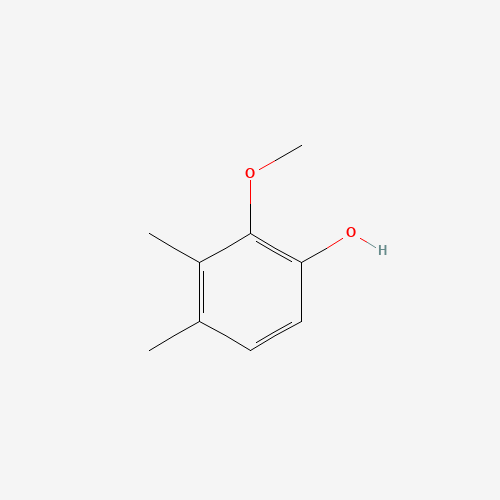 2-methoxy-3,4-dimethylphenol (CAS: 18102-34-6) - Chemical Structure and Molecular Formula 
