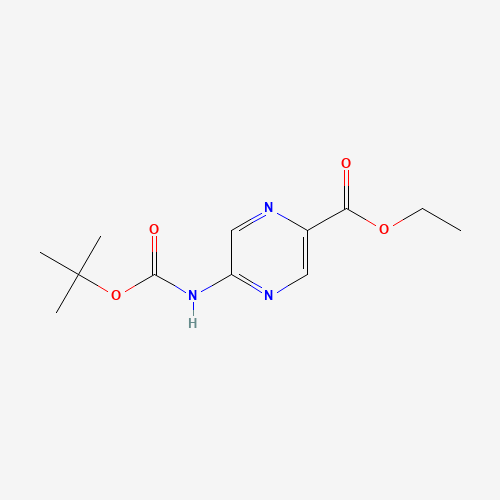 ethyl 5-[(2-methylpropan-2-yl)oxycarbonylamino]pyrazine-2-carboxylate (CAS: 177759-80-7) - Related Chemical Product