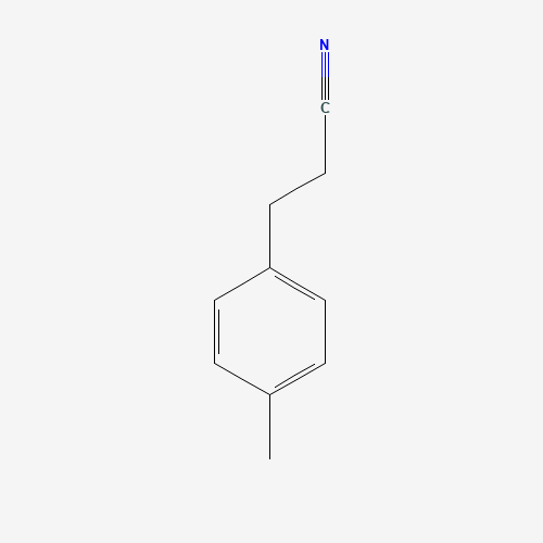 3-(4-methylphenyl)propanenitrile (CAS: 32327-69-8) - Chemical Structure and Molecular Formula 