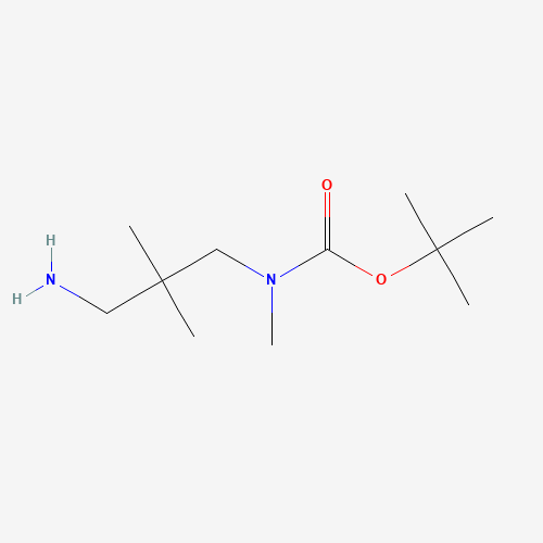 tert-butyl N-(3-amino-2,2-dimethylpropyl)-N-methylcarbamate (CAS: 1176225-54-9) - Related Chemical Product