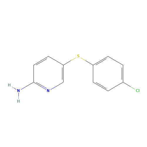 5-(4-chlorophenyl)sulfanylpyridin-2-amine (CAS: 64064-93-3) - Related Chemical Product