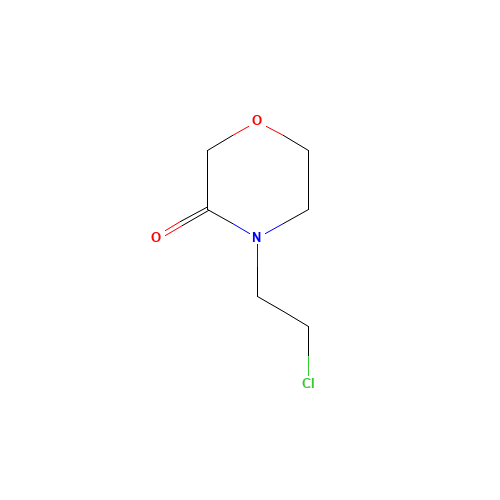 4-(2-chloroethyl)morpholin-3-one (CAS: 186294-84-8) - Related Chemical Product