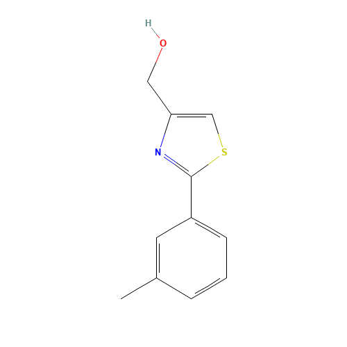 [2-(3-methylphenyl)-1,3-thiazol-4-yl]methanol (CAS: 93476-40-5) - Related Chemical Product