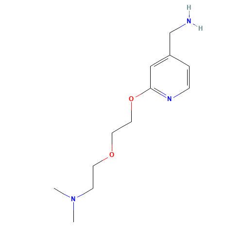 2-[2-[4-(aminomethyl)pyridin-2-yl]oxyethoxy]-N,N-dimethylethanamine (CAS: 453563-04-7) - Related Chemical Product
