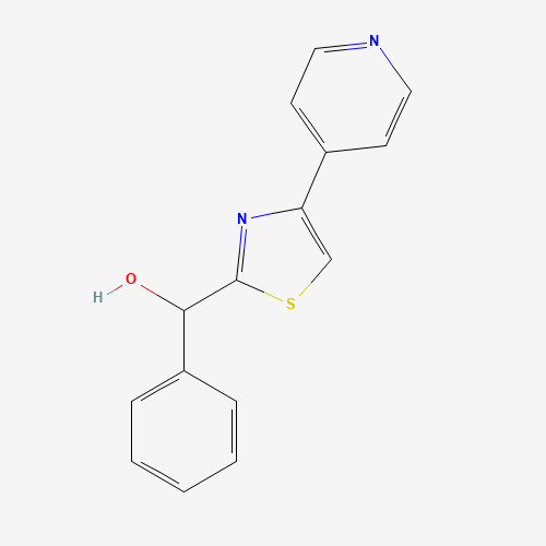 phenyl-(4-pyridin-4-yl-1,3-thiazol-2-yl)methanol (CAS: 103317-23-3) - Related Chemical Product