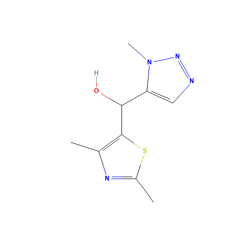 (2,4-dimethyl-1,3-thiazol-5-yl)-(3-methyltriazol-4-yl)methanol (CAS: 1599529-53-9) - Related Chemical Product