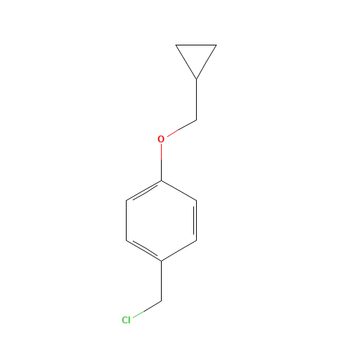 1-(chloromethyl)-4-(cyclopropylmethoxy)benzene (CAS: 183994-41-4) - Related Chemical Product