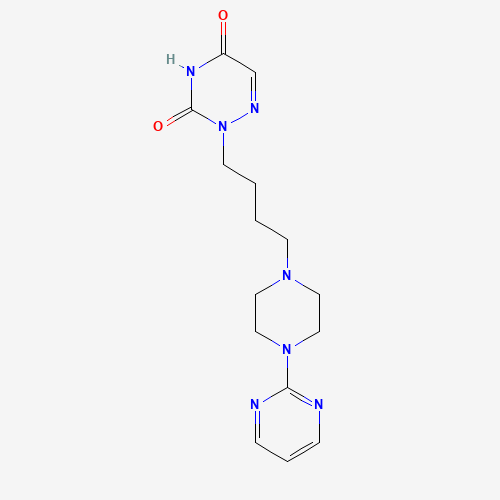 2-[4-(4-pyrimidin-2-ylpiperazin-1-yl)butyl]-1,2,4-triazine-3,5-dione (CAS: 179756-57-1) - Related Chemical Product