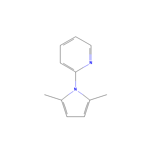 2-(2,5-dimethylpyrrol-1-yl)pyridine (CAS: 32570-88-0) - Related Chemical Product