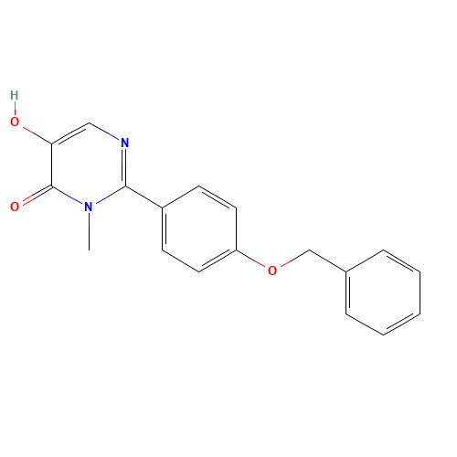 5-hydroxy-3-methyl-2-(4-phenylmethoxyphenyl)pyrimidin-4-one (CAS: 1333239-92-1) - Related Chemical Product