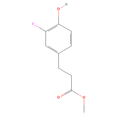 methyl 3-(4-hydroxy-3-iodophenyl)propanoate (CAS: 53937-20-5) - Related Chemical Product