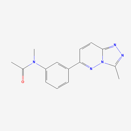 N-methyl-N-[3-(3-methyl-[1,2,4]triazolo[4,3-b]pyridazin-6-yl)phenyl]acetamide (CAS: 108825-65-6) - Related Chemical Product