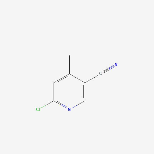 6-chloro-4-methylpyridine-3-carbonitrile (CAS: 66909-35-1) - Chemical Structure and Molecular Formula 