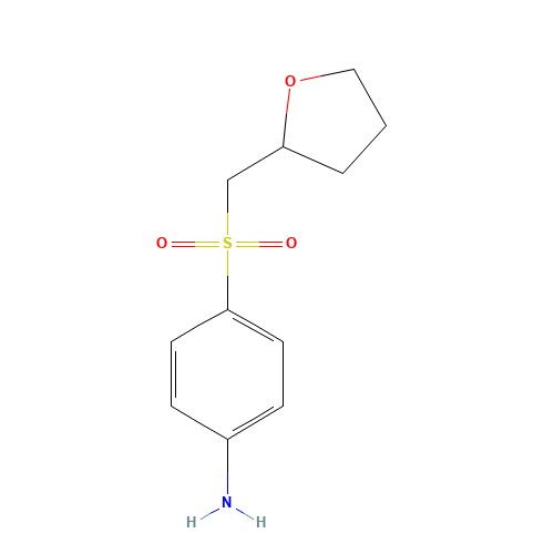 4-(oxolan-2-ylmethylsulfonyl)aniline (CAS: 1250946-19-0) - Related Chemical Product