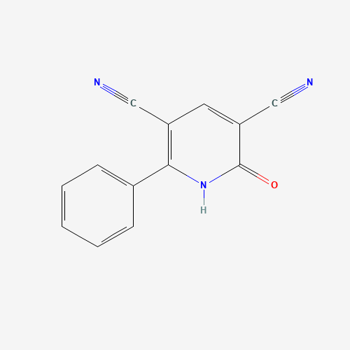 2-oxo-6-phenyl-1H-pyridine-3,5-dicarbonitrile (CAS: 124612-37-9) - Related Chemical Product