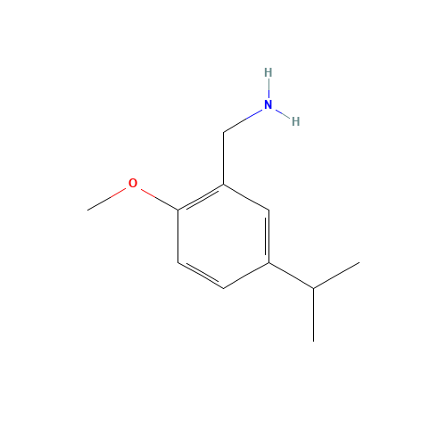 (2-methoxy-5-propan-2-ylphenyl)methanamine (CAS: 146603-95-4) - Related Chemical Product