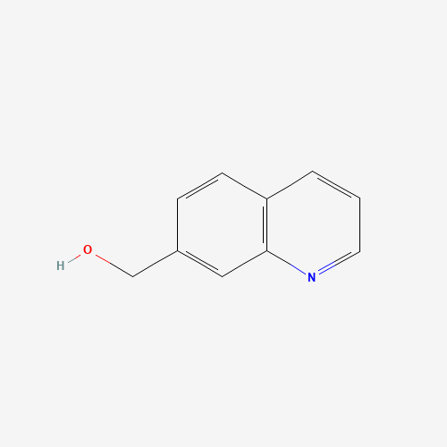 quinolin-7-ylmethanol (CAS: 39982-49-5) - Chemical Structure and Molecular Formula 