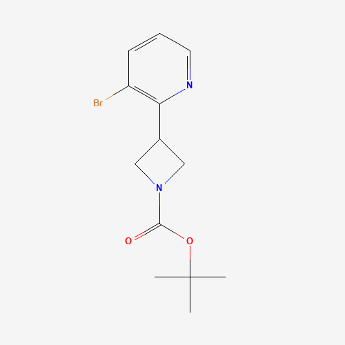 tert-butyl 3-(3-bromopyridin-2-yl)azetidine-1-carboxylate (CAS: 1349873-31-9) - Related Chemical Product