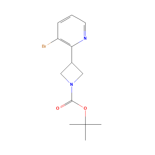 tert-butyl 3-(3-bromopyridin-2-yl)azetidine-1-carboxylate (CAS: 1349873-31-9) - Related Chemical Product