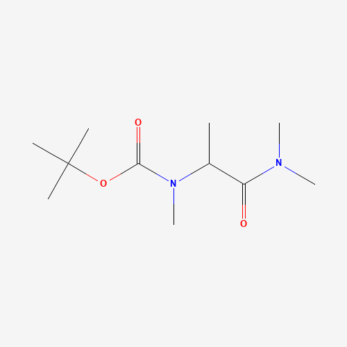 tert-butyl N-[1-(dimethylamino)-1-oxopropan-2-yl]-N-methylcarbamate (CAS: 1418293-53-4) - Related Chemical Product